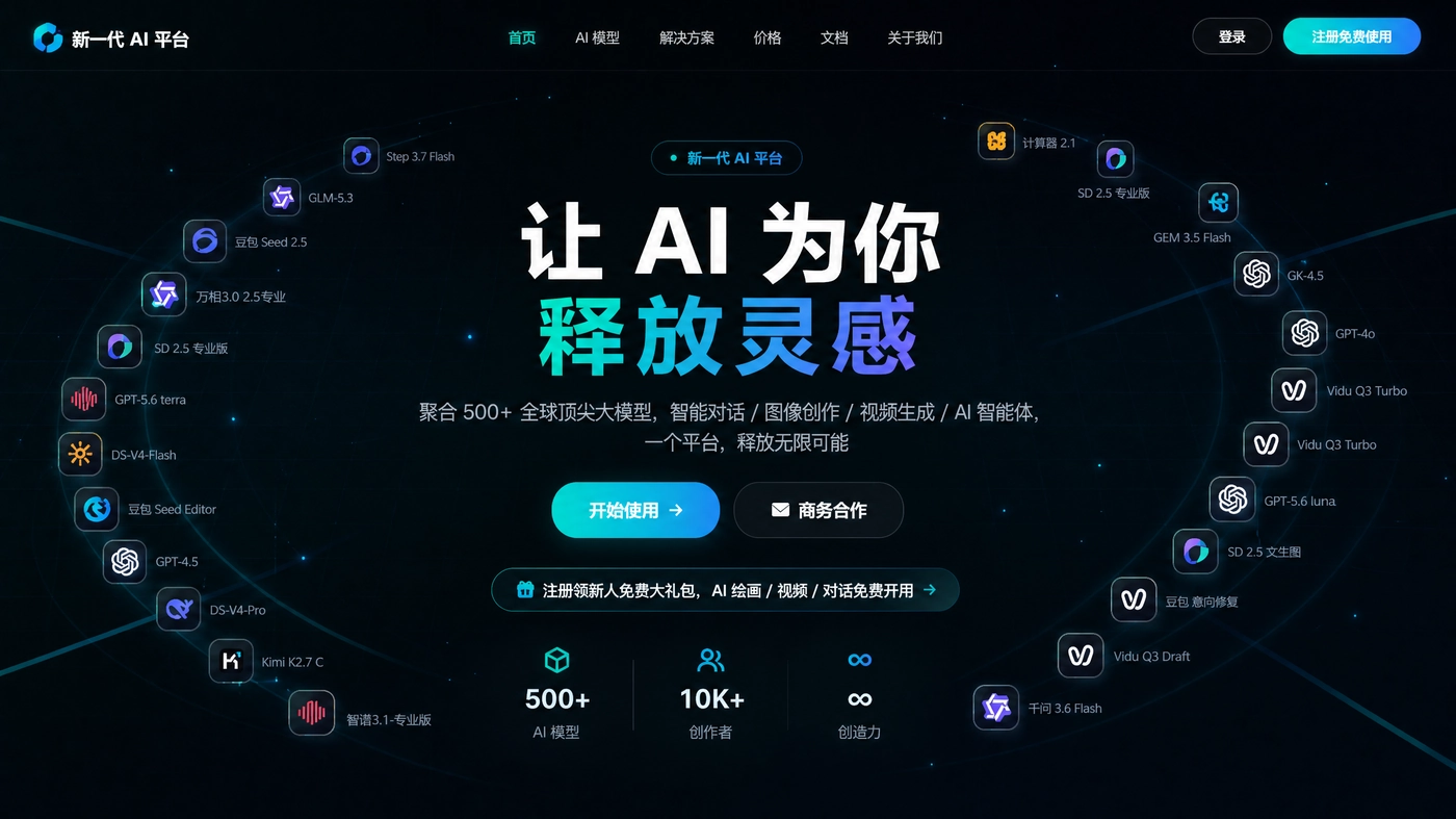 全球模型统一入口